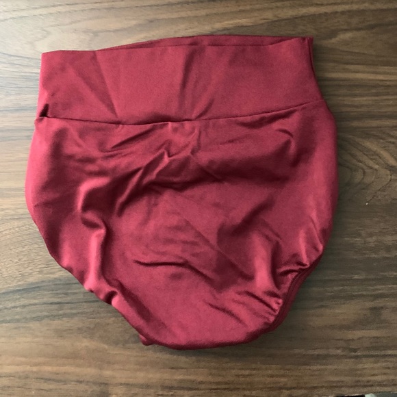 Maroon Dancer Briefs - Picture 2 of 3